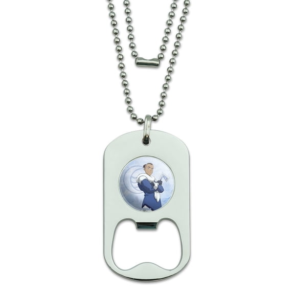 Avatar the Last Airbender Sokka Military Dog Tag Bottle Opener Pendant ...