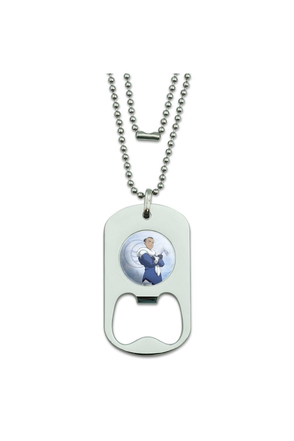 Avatar the Last Airbender Sokka Military Dog Tag Bottle Opener Pendant