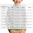 thumbnail image 4 of Husipze Boys Crewneck Sweater Solid Long Sleeve Kids Thick Warm School Pullover Fall Winter Basic Cozy Knit Jumper Tops Gray 7-8 Years, 4 of 9