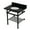 Black Granite / Matte Black, variant on Kingston Brass KVPK3030KBB8 Templeton 30" Black Granite Console Sink with Brass Legs and Shelf (8-Inch, 3-Hole), Black Granite/Brushed Nickel