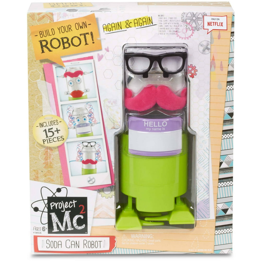 Project Mc2 Soda Can Robot