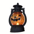 thumbnail image 1 of Linterna de calabaza decorativa de Halloween Uanit, calabaza decorativa de Halloween, vela electrónica de plástico de Pascua vintage, calabaza de mano galvanizada, viento americano, 1 of 8