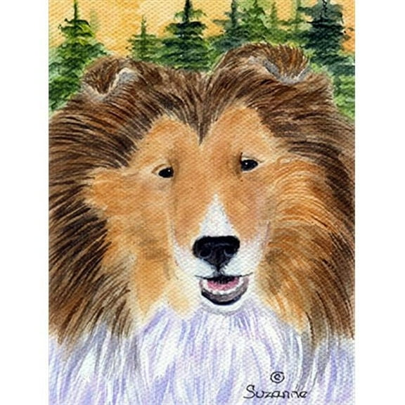 Sheltie Flag - Garden Size