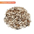 thumbnail image 3 of Loose Sequins 6MM Silver Backed Sequins 2400Pcs Embroidery Sequins for Jewelry Making Crafts Sewing,Champagne Color, 3 of 5