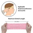 thumbnail image 4 of Rateoe Breast Cancer Awareness Pattern Sports Headbands ,Moisture Wicking Workout Headband, Sweatband Headbands for Running,Cycling,Yoga,Hairband for Women and Men, 4 of 9