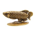 thumbnail image 3 of Mini Arowana Statue ORNAMENTO de ESCRITOR STACK STACK STACK CREATIVE de LA PEQUEÑa ESCULTURA PEQUEÑa, 3 of 9
