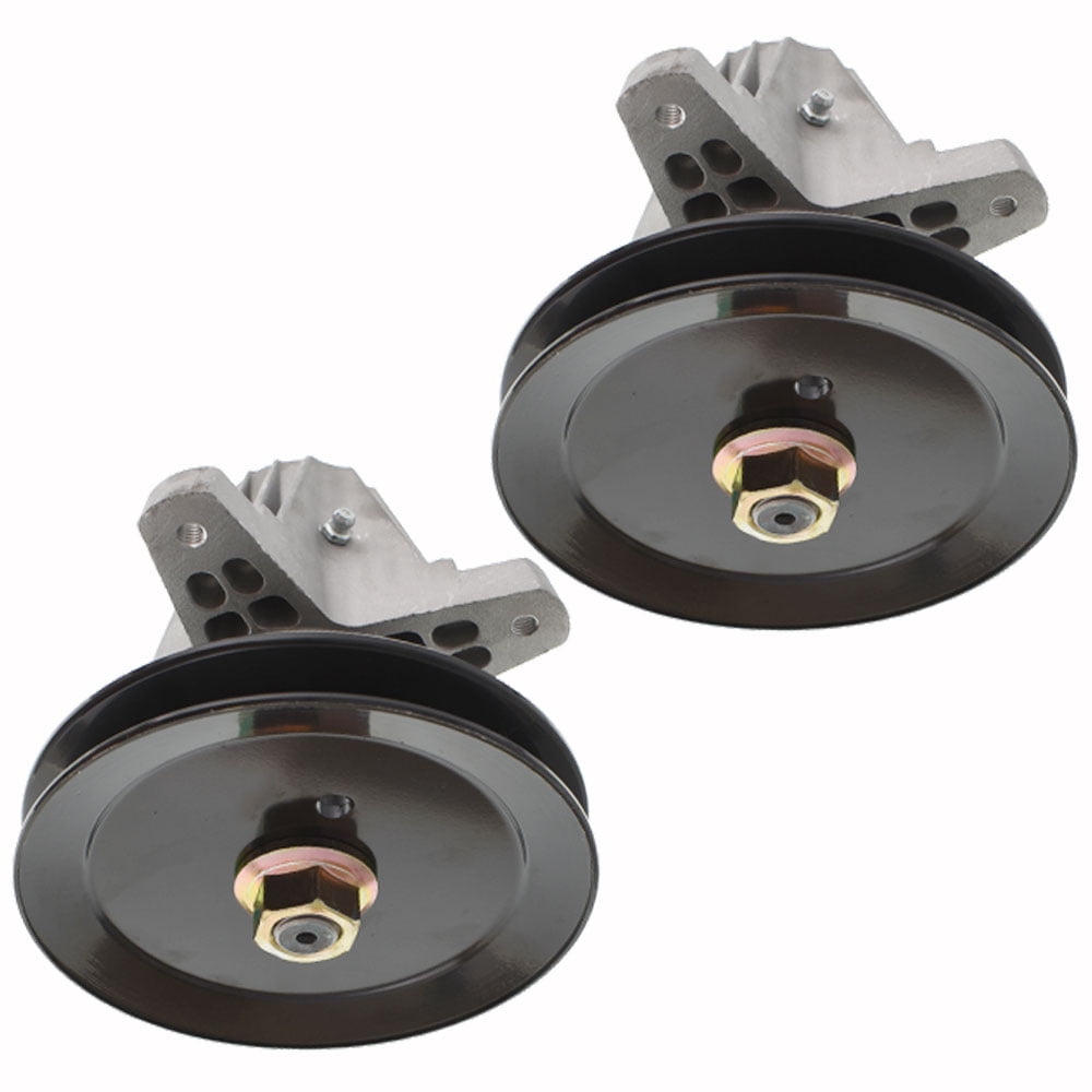 LABLT 2-Pack 918-06991 Spindle Assembly W/Pulley Bolt for Troy Bilt MTD 42In Deck Lawn Mower Replaces 918-06991 618-06991
