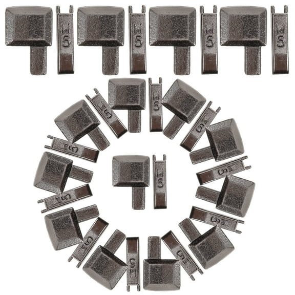 20 Sets Zipper Repair Accessories Stops For Zipper Zipper Bottom Stops Zipper Stoppers End Zipper Stops