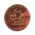 thumbnail image 2 of Outdor Copper Disc Bird Bath For Bird Feeders Brass Water Basin Cleaning Disk For Outdoor Bird Bath Bird Feeders For Outdoor Use Copper Bird Bath Cleaner With Protective Coating, 2 of 4