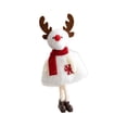 thumbnail image 1 of Muñeco colgante de de Navidad, adorno de de Navidad, colgantes decorativos de felpa, muñeco de peluche, decoraciones para fiesta Alce Macarena colgante de árbol, 1 of 6
