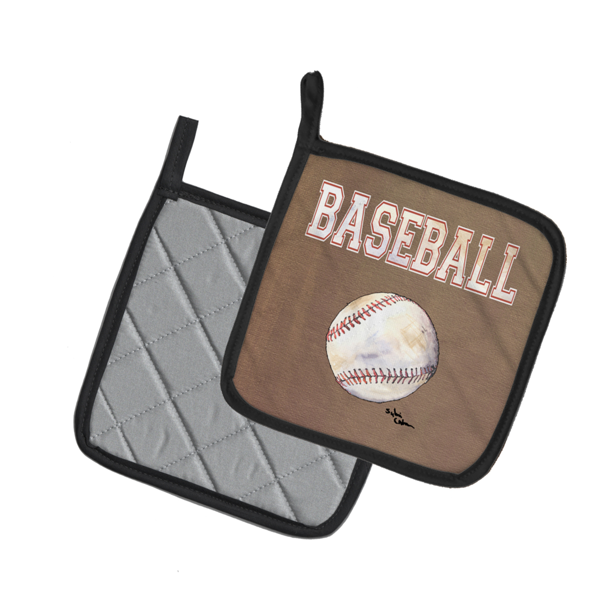 Baseball Pair of Pot Holders