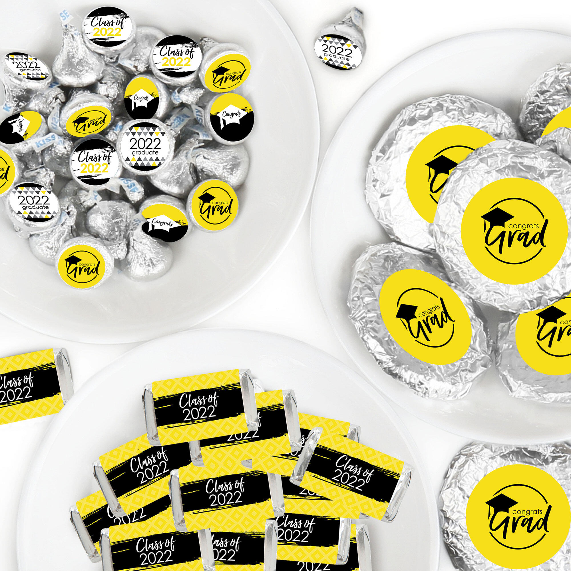 Fit Hershey Kiss Labels Personalized Graduate Wrapper ...
