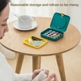 thumbnail image 3 of Hovmgk Sewing Kit Box, Needle Thread Storage Case, Portable, Compact, All-Inclusive – Ideal for Dorms, Home Use, Great for Crafters, DIY Enthusiasts, Green, 3 of 4