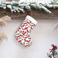 thumbnail image 5 of Cauagu Cherry_1 for Christmas Stockings,1-Pack Large Xmas Stocking Holiday and Farmhouse Stocking Fit for Christmas Holiday Party Decoration(17.7*11 Inch), 5 of 7
