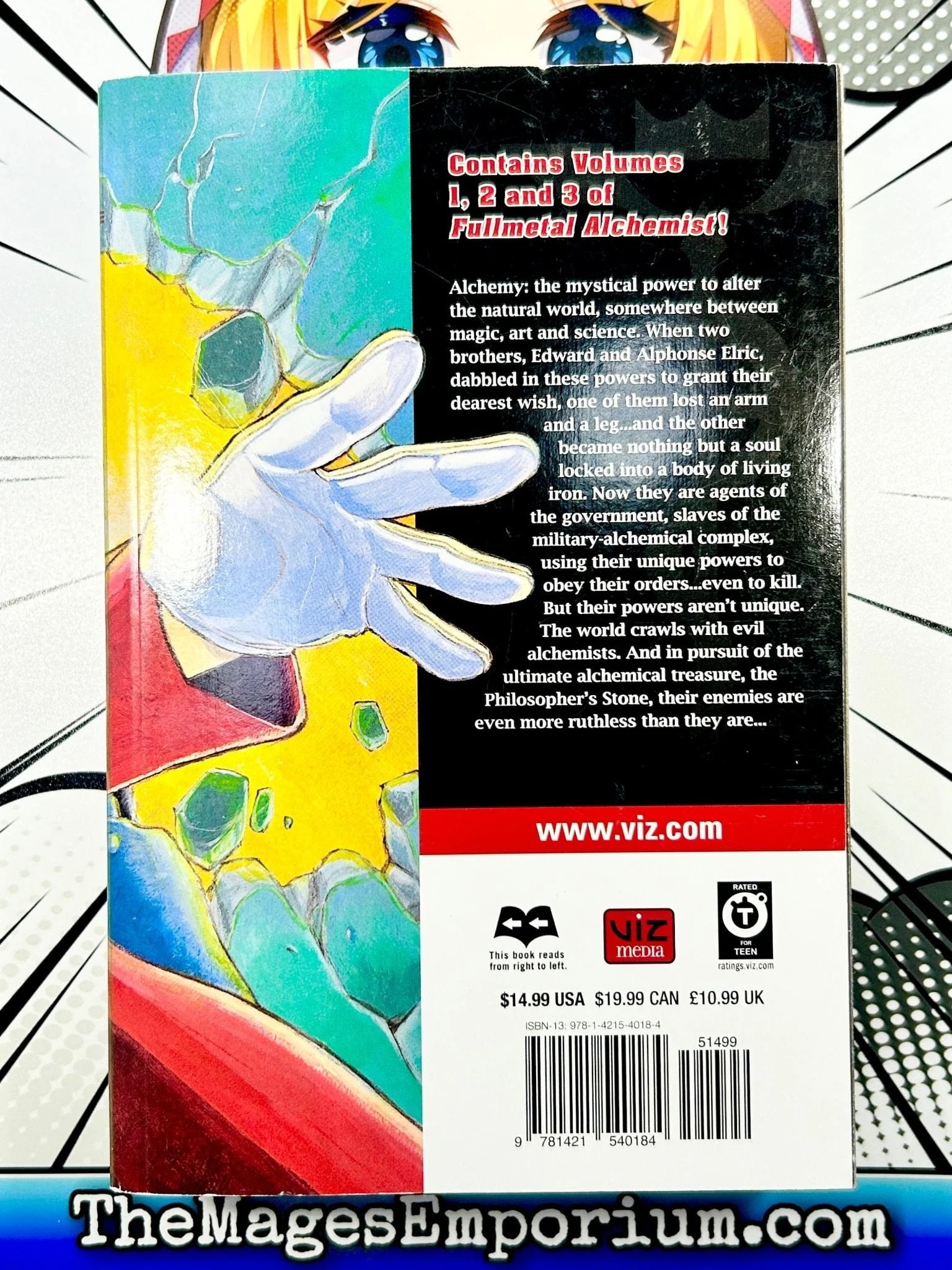 Hiromu Arakawa: Fullmetal Alchemist, Book 1 (3-in-1 Edition