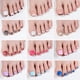thumbnail image 2 of Kit Press on Toenails Beetles Toe Nail, 288 unidades, 12 colores, 2 of 7