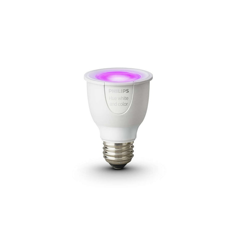 Light Philips Hue White PAR16 Ambiance 1-Pack Smart Color LED, Bulb, and