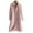 Pink, variant on Herrnalise Long Wool Coats for Women Double Breasted Vintage Fall Winter Pea Coat Jackets Black,XXL