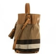 thumbnail image 3 of Pre-Owned Burberry Brown Rucksack Shoulder Bag Check, 3 of 8