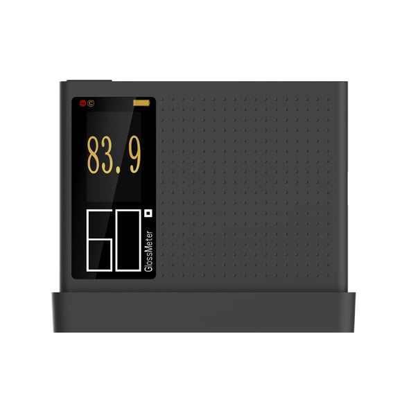 Medidor de brillo de alta precisión Medidor de brillo portátil de 60° con autocalibración/Medición Tomshoo Brillómetro