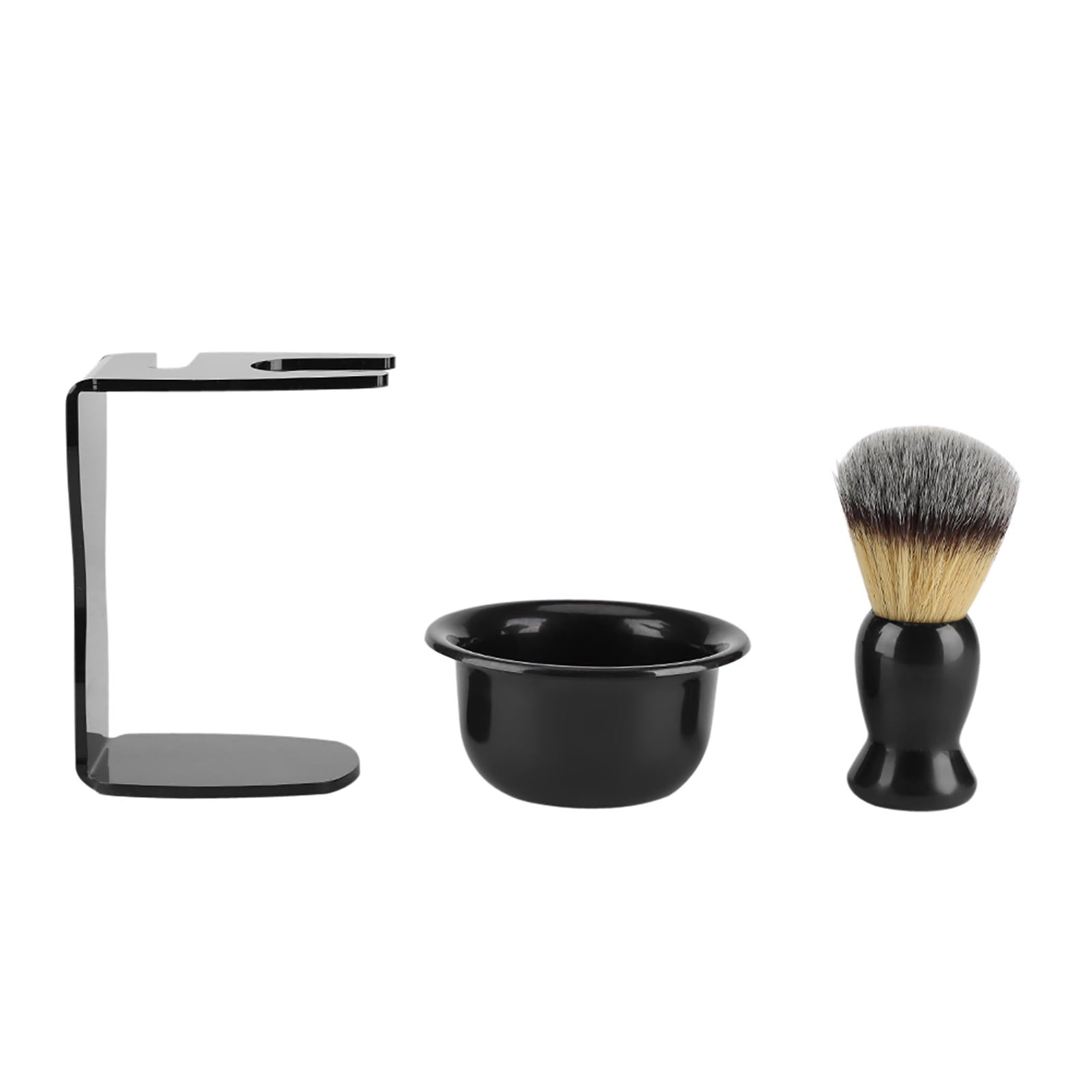 Brush Set, Shaving Tool Set Full Set Easy To Ues With Brush Holder For