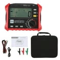 thumbnail image 2 of Loop Resistance Test Instrument, 45Hz-65Hz Digital Insulation Resistance Tester HT5910 Multifunctional RCD Loop Test 0V-440V  for Circuit Detection, 2 of 7