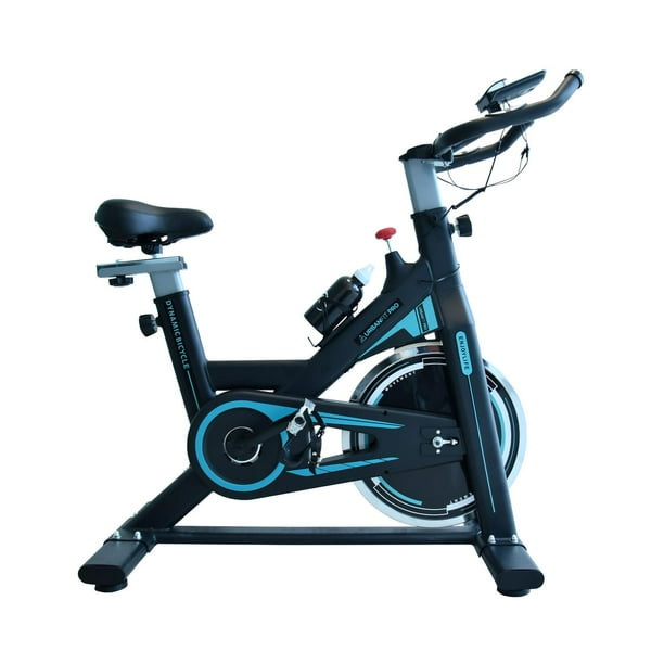 Bicicleta Fija para Spinning UrbanFit Pro Fitness Cardio 18 Kg negro  Unitalla
