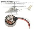 thumbnail image 4 of RC Airplane Motor 1503 Brushless Metal for 7.4V 4 Axes Remote Control Airplanes Electric Drone, 4 of 7