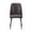 Dark Brown, variant on Jofran Maddox Mid-Century Modern Faux Leather Upholstered Dining Chair (Set of 2)