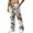 Light Gray, variant on Dwelliawo Camo Pants Men Cargo Y2K Camouflage Wide Leg Pants Oversized Elastic Waist Baggy Sweatpants Street Wear Coffee M