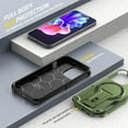 thumbnail image 7 of For iPhone 11 Case, iPhone 11 Phone Case [Compatible with Magsafe] [Built-in Invisible Stand] [Heavy Duty Drop Protection] Shockproof Rugged Protective Magnetic Cover Accessories,Armygreen, 7 of 7