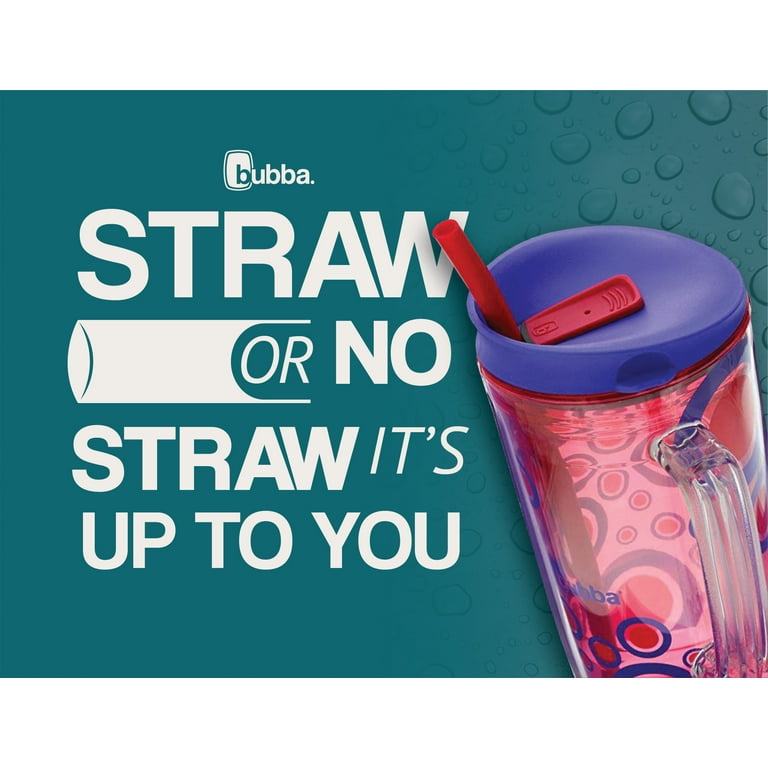 Bubba Plastic Envy Mug with Lid and Straw Blue 48 oz