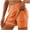 Orange, variant on COMVALUE Women Athletic Shorts 2 in 1 Elastic Waist Pockets Biker Ball Games Running Sports Summer Outfits (Orange, XXL)