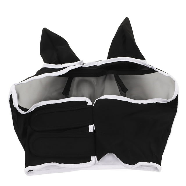 Horse Eye , High Elastic Detachable Breathable Satin Mesh Horse Fly With Ears For Horses