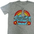 thumbnail image 3 of Coca-Cola Enjoy! with Rainbows and Flowers Junior Women's T-Shirt - (Medium), 3 of 4
