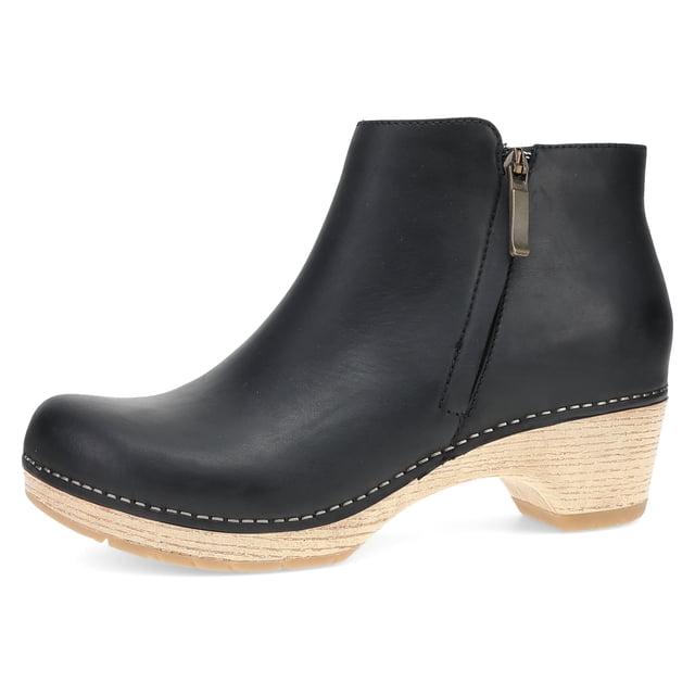 Botines de cuero negro para mujer Dansko Lizanne talla US 9.5-10