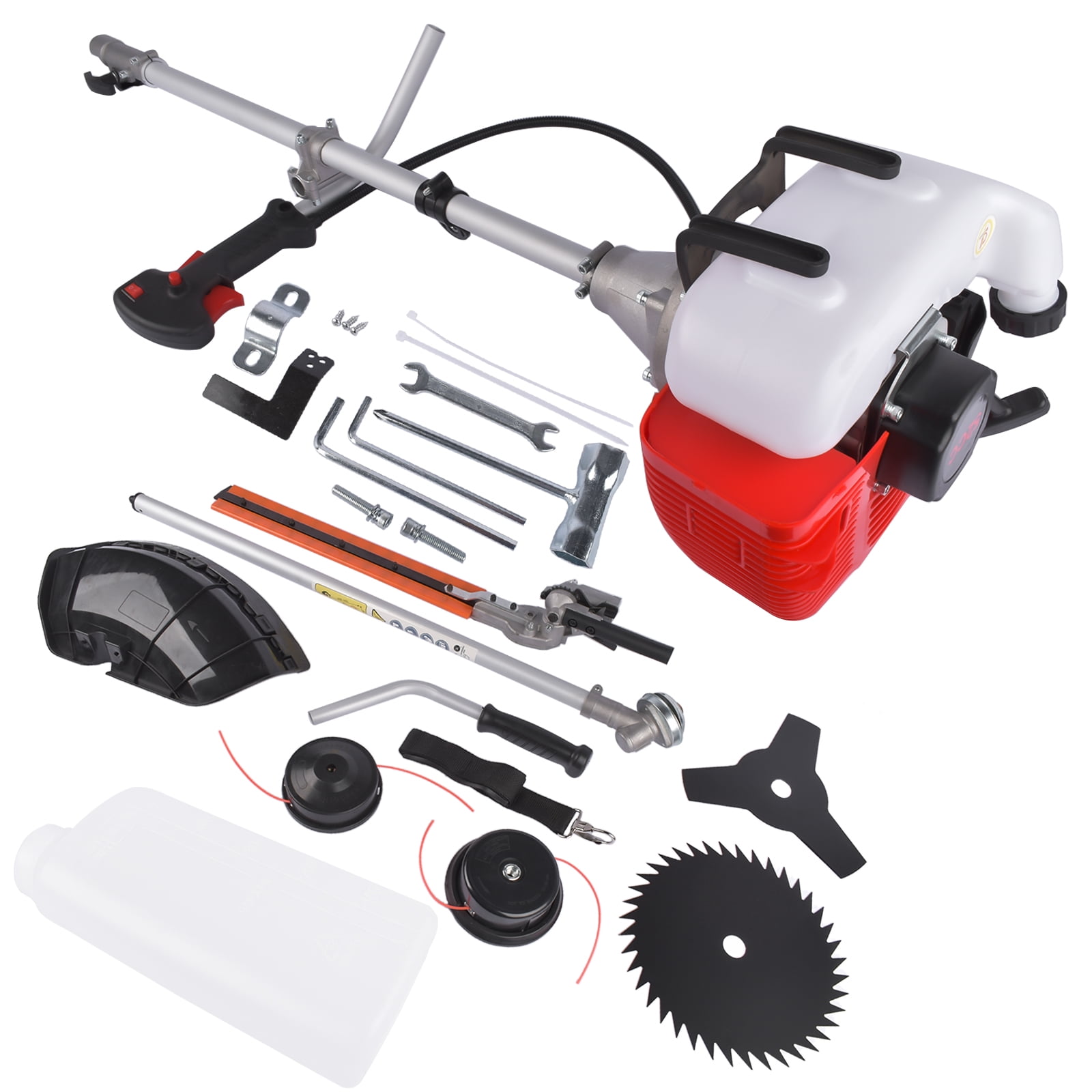 GELUOXI Gas-Weed-Wacker, 52CC Weed Eater Gas Powered, 2-Cycle Gas String Trimmers for Weeds and Grass