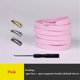 thumbnail image 1 of 1 par de cordones magnéticos, cordones elásticos con cierre, cordones creativos rápidos sin atar, cordones para zapatos, zapatillas Unisex para niños y adultos, cordones para zapatos, Italia Gao Jinjia LED, 1 of 2