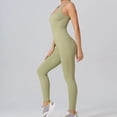 thumbnail image 4 of Chándal para mujer, conjunto de Yoga, monos de entrenamiento de una pieza, peleles de manga larga, ropa deportiva, ropa de gimnasio para mujer, 4 of 5