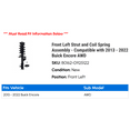thumbnail image 2 of Front Left Strut and Coil Spring Assembly - Compatible with 2013 - 2022 Buick Encore AWD 2014 2015 2016 2017 2018 2019 2020 2021, 2 of 2