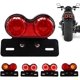 thumbnail image 1 of Luz De Freno Integrada Para Motocicleta, Señal De Giro, Luces De Conducción (Lente Roja), 1 of 5
