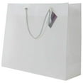 thumbnail image 3 of JAM Opaque Plastic Gift Bags, 13 x 10.5 x 4, Clear, 100/Pack, Large, 3 of 3