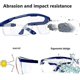 thumbnail image 5 of Safety Glasses,3 PCS Anti-fog Goggles Blue Frames UV Protection Goggles for Kids Adults with PC and Thicker Lenses for Outdoor Activities, 5 of 5