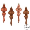 thumbnail image 5 of Vickerman 7" Coral 4-Finish Finial Ornament, 8 per Box, 5 of 5