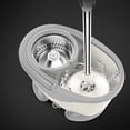 thumbnail image 5 of House Replacement Head Easy Home Cleaning Mopping Wring Spin Mop Spin Mop Household Mop Rotating Hand-Free Wash Cloth, 5 of 5