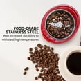 thumbnail image 2 of OVENTE Electric Coffee Grinder - Small Portable & Compact Grinding Mill with Stainless Blade for Bean Spices Herb and Tea, Perfect for Home & Kitchen - Maroon CG225M, 2 of 8