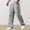 23# Light Gray, variant on Mens Lounge Pants Soild Loose Fit Casual Linen Trousers Relaxed Straight Leg Lightweight Pants for Everyday Wear Navy S
