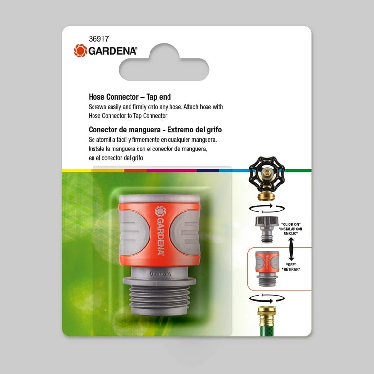 Gardena 5/8 and 1/2 in. Nylon/ABS Threaded Female Hose Connector Gardena 5/8 and 1/2 in. Nylon/ABS Threaded Female Hose Connector