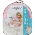 LulyBoo Baby Lounge To Go Travel Bed, Pink