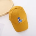 thumbnail image 4 of TAIAOJING Kids Baseball Cap Summer Sun Hat For Boys Girls Toddler Adjustable Dinosaur Embroidery Casual Outdoor Sports Hat Leisure 2-8Y, 4 of 6